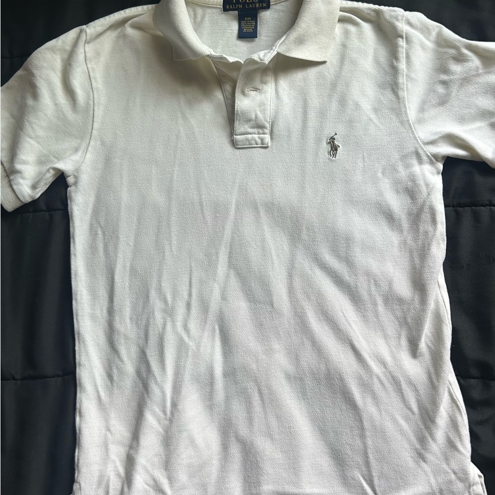 Ralph Lauren Beige/Cream Polo Shirt boys